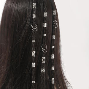 Anneaux de raccordement métalliques larges de style européen et américain pour extensions de cheveux à micro-anneaux 2024 - Product Image 3