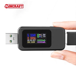 Dispositivo de Memoria USB, Probador de Voltaje y Capacidad Digital Multifuncional, Material ABS - Product Image 3