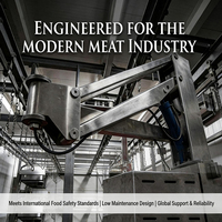 Bras robotique en acier inoxydable Maisheng pour la transformation de la viande, équipement d'abattage pour abattoirs