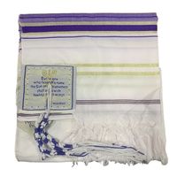 Meilleures ventes : Châles de prière chrétiens en stock, 10 couleurs, couverture religieuse