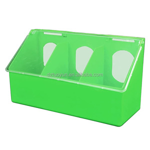 Tuoyun nhà máy bán hàng trực tiếp feeders và người uống 1 năm <span class=keywords><strong>Pigeon</strong></span> ăn khay kim loại Bird Feeder - Product Image 2