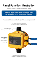 Pressostat électronique numérique intelligent JNN EPC-8 pour débit d'eau, contrôleur de pompe hydraulique automatique 220V