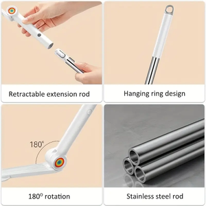 Joybos Dài Xử Lý Sợi Nhỏ Bụi Bàn Chải Linh Hoạt Sofa Bụi Lau Cho Nhà Và Đồ Nội Thất Làm Sạch Phụ Kiện Khăn Lau Bụi - Product Image 4