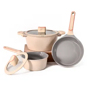 家庭用およびキッチン用の13個の調理鍋およびフライパンノンスティック調理器具セット