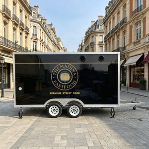 Fast Europe Hot Dog Trailer Outdoor Sandwich Food Truck Customized Beverage DOT Catering <b>Cart</b> - Product Image 4