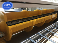 Cortador de cartón de papel artesanal de 2 rollos individuales de alta velocidad, máquina de corte transversal rotativa de papel automática