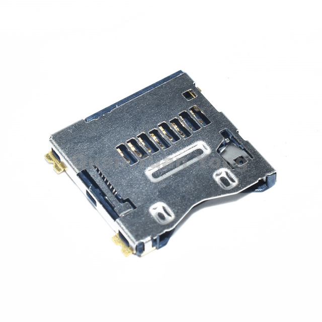 Quanyuantong PJS008-2003-1 MEMORY CARD CONNECTOR REVERSE MNT MICRO SD PUSH-PUSH TYPE