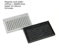Mini interrupteur professionnel avec clavier filaire/Usb, pour caisse enregistreuse, Programmable, avec lecteur de cartes magnétiques, 1 pièce