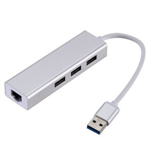 <b>Usb</b> 3.0 Hub 4 Port Aluminum Alloy With Led Indicator For Laptop Computer Expansion - Product Image 2