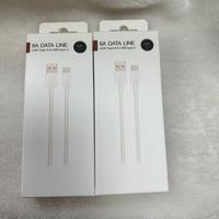 Emballage personnalisé avec impression de logo pour câble de charge rapide, boîtes en papier pour la charge de téléphones portables avec trou de suspension