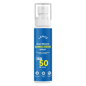 Protector Solar Mineral Dual Vegano <span class=keywords><strong>Lance</strong></span> OEM/ODM en Aerosol, SPF 50 PA++++, Probado In Vitro, Protección de Amplio Espectro, Absorción Rápida - Product Image 1