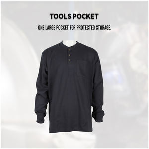 เสื้อโค้ทผ้าทนไฟสำหรับผู้ชาย - Product Image 6