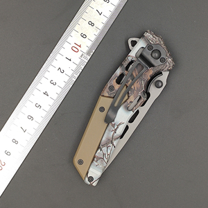 Cuchillo Plegable de Acero Inoxidable Personalizable para Exteriores, <span class=keywords><strong>Cuchillos</strong></span> de Supervivencia para Camping y Defensa Personal, <span class=keywords><strong>Cuchillos</strong></span> Afilados para Cortar y Abrir Paquetes - Product Image 3