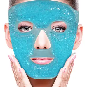 Dongguan face care manufacturer korean cosmetic face & body mask hot cold gel beads face mask beauty products for women