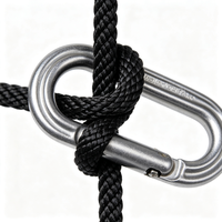 Corde d'escalade statique haute résistance certifiée CE, corde de sécurité Kernmantle pour accès par corde, sauvetage et travail en hauteur