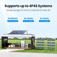 Batería de LiFePO4 de 12V 600Ah para Aire Acondicionado, Batería Bluetooth de 12.8V 460Ah para Autocaravana, RV, Vehículo Todoterreno 4x4, Camping