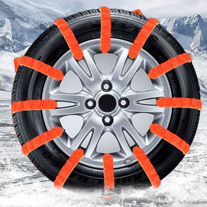 Cadenas de Nieve para Neumáticos de Invierno de Plástico, Cadenas de Nieve de Nailon Duraderas, Cadenas para Nieve y Barro, Cadenas para Neumáticos de Camión y Automóvil, Correas de Sujeción Rápida - Product Image 6