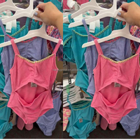 Maillots de bain personnalisés pour enfants et adolescents, ensemble bikini brodé résistant au chlore pour enfants, fabricant 2026, vente en gros