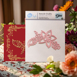 قوالب قطع معدنية على شكل أوراق الزهور لألبومات القصاصات - Product Image 3