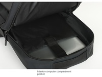 Logo personnalisé Sac pour ordinateur professionnel d'extérieur Ensemble multifonctionnel Ordinateur portable Sac à dos pour étudiant et école avec port de charge USB