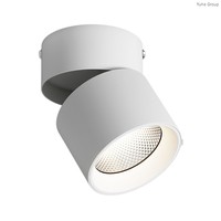 Spot LED COB Orientable et Dimmable 5W 7W Anti-éblouissement, Pliable, Sans Perçage, Encastré, IP65, CRI90, Aluminium Moderne Haut de Gamme