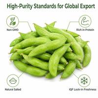 Oferta Especial: Edamame Congelado Salado en Cápsulas OEM, Suministro Directo de Fábrica, Soja Verde IQF de Alta Calidad para Venta al por Mayor