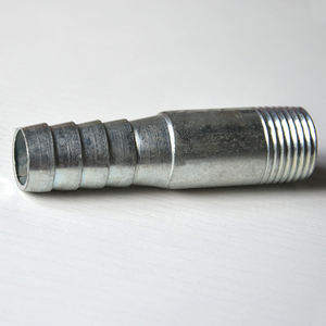 Tuyau court en acier galvanisé, 40mm, ligne de réduction des mamelons, filetage d'usine, vente en gros - Product Image 1