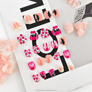 GMPC/Sedex/ISO/EUDR Vente en gros de <span class=keywords><strong>faux</strong></span> ongles pour filles avec dessin animé pour un usage quotidien <span class=keywords><strong>Faux</strong></span> ongles à motifs mignons pour les adolescentes - Product Image 4