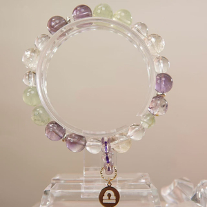 High Quality Natural Stone <b>Bead</b> <b>Bracelet</b> Money Quartz <b>Bracelet</b> Custom Elastic Rope Metaphysics Crystal Cure Horoscope <b>Bracelet</b> - Product Image 6