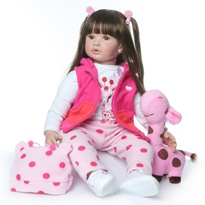 Nouvelle Poupée Reborn Économique de 60cm (24 Pouces) en Silicone Souple, Véritable Bébé Reborn Réaliste, Jouets pour Enfants - Product Image 2