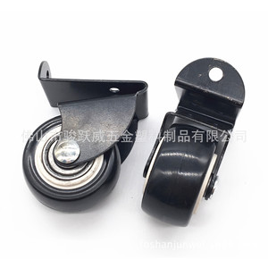 ล้อเฟอร์นิเจอร์ 40 มม. สีดำ แบบแข็ง ลูกปืนคู่ ทำงานเงียบ สำหรับล้อเก้าอี้ - Product Image 1