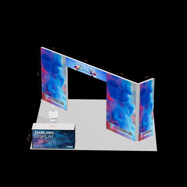 TIANLANG Professional OEM Display Service Modular Light Box System Dye Sublimation Eco-Friendly Light Weight-Your Reliable