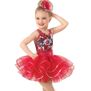 Costumes de danse jazz professionnels pour filles, enfants, spectacle, étoile brillante, spectacle de récital, costumes de danse - Product Image 3