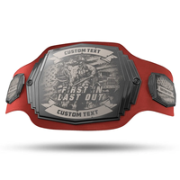 Ceinture de titre de collectionneur Champion du patrimoine Point de gros c'est nouveau WWF n'abandonnera jamais le championnat Ceinture de lutte en argent