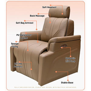 XFMC moderne hôtel maison <span class=keywords><strong>Relax</strong></span> attente canapé chaise <span class=keywords><strong>électrique</strong></span> repose-pieds dossier ascenseur inclinable chaises de loisirs pour appartement - Product Image 4