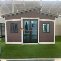 Nouveau design Villa préfabriquée petites maisons de luxe 2-5 chambres à coucher Maisons modernes préfabriquées en conteneur à bas prix