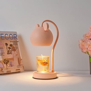Cute Korean Room Decor Cartoon Candle Warmer Lamp Aroma Lamps Bedside Table 110-230V Melting <b>Indoor</b> <b>Lighting</b> Lights - Product Image 5