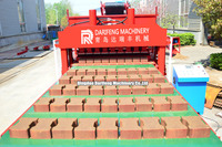 DF10-10 Machine de fabrication de briques en terre compressée entièrement automatique de Chine, vente en Australie, machine à pavés
