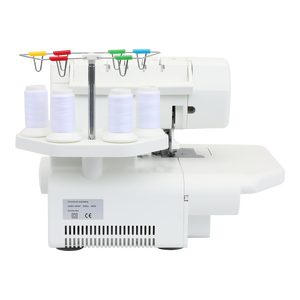 JUKKY JK703 Macchina <span class=keywords><strong>da</strong></span> Cucire Overlock Mini per Uso Domestico, Alimentazione Manuale con Motore per Lavori di Sartoria Domestica - Product Image 2
