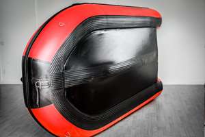 نفخ زورق مزوَّد بمحرك 4 شخص قارب قابل للنفخ مصنع بيع الفاخرة PVC مخصصة الاسترخاء <span class=keywords><strong>3</strong></span> سنوات تصفح البحيرات و الأنهار 4 p - Product Image 4