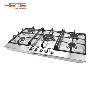 Oferta en Electrodomésticos: Cocina de Gas de Acero Inoxidable de 900 mm con 5 Quemadores, Tipo Empotrable - Product Image 2