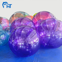 Billes gonflables géantes personnalisées boules gonflables à miroir transparent pour décorations d'anniversaire, événement et mariage