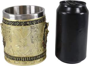 <span class=keywords><strong>Masque</strong></span> d'or sur le thème de l'Égypte ancienne Roi Tutet <span class=keywords><strong>Pharaon</strong></span> égyptien <span class=keywords><strong>Pharaon</strong></span> Coupe de bière - Product Image 5