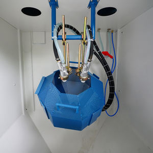 Máquina de jateamento de areia com tambor rotativo automático para limpeza de peças pequenas em lote - Product Image 3