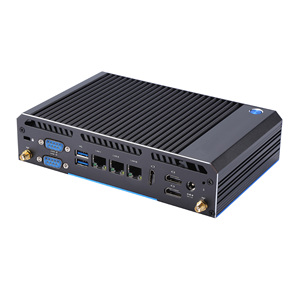 กล่องอุตสาหกรรม Celeron J6412 quad-core 3 * LAN 4 * COM 3 * HD-<span class=keywords><strong>MI</strong></span> สามจอ Win10/11 Linux emdled PC สำหรับป้ายดิจิตอล - Product Image 3