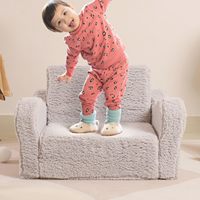 Salon enfant peluche paresseux coussin et canapé jouer enfants chambre Mini pliant pliable bébé siège canapé-lit 3 couches mousse canapé pour enfants