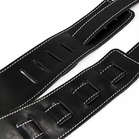 Offre spéciale Vente en gros Tête en cuir véritable de haute qualité personnalisée Sangle de guitare électrique