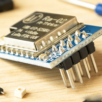 Módulo inalámbrico de espectro extendido SX1278 LORA, interfaz UART de 433MHz, 60kbps LTE /RA-02, comunicación de larga distancia de 15M, 3,3 V