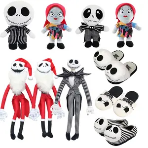 PP bông nhồi cơn ác mộng trước giáng sinh Jack skellington búp bê sang trọng cho Halloween