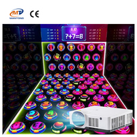 Jeux de projection interactifs pour enfants jeux de saut de sphère rebondissante rotative pour enfants jeux de projection de sol muraux interactifs